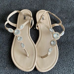 Tan women’s sandals